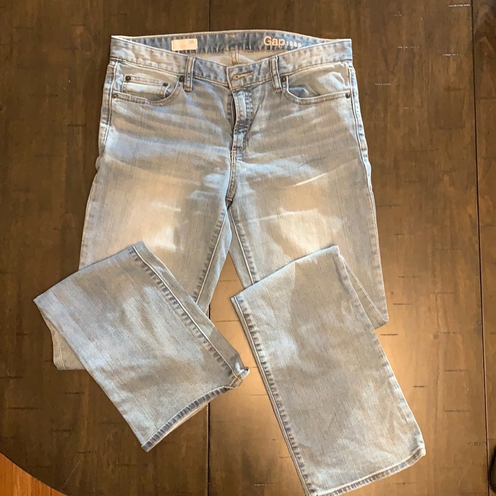 Gap Light Wash Boot Cut Jean